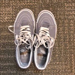 Gray High Top Vans